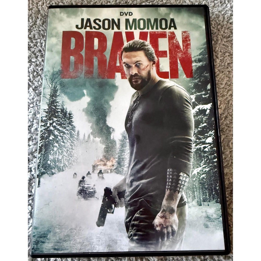 Lionsgate Braven DVD Jason Momoa Excellent Action Thriller 2018 Widescreen R